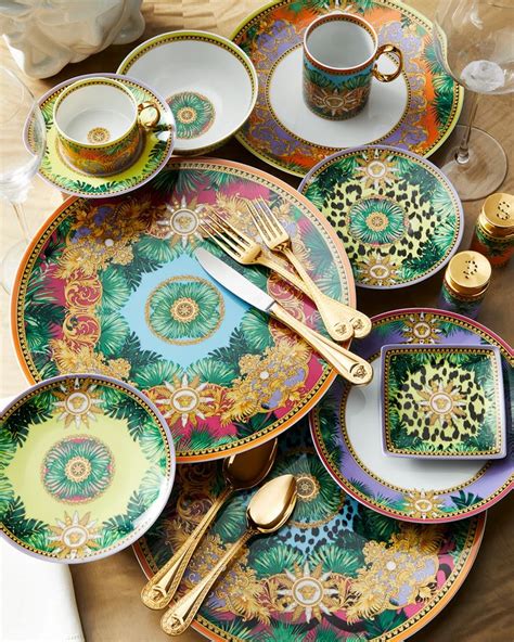 Versace Jungle Animalier Dinnerware Collection & Matching 